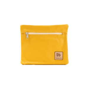 Small leather yellow