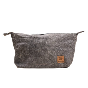 Large leather grey